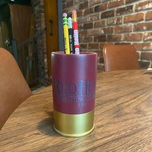 Redhead Shotgun shell cup sized pencil/pen holder